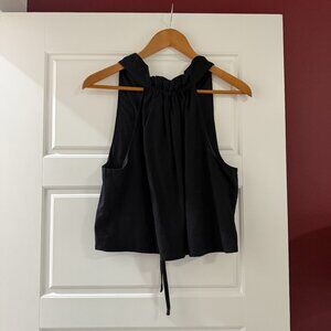 Banana Republic Halter Blouse Black